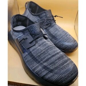 Hey Dude Sirocco Black Night Slip On Sneakers Men's‎ Size 11